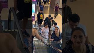 Cute girls reaction on shirtless bodybuilder in mall 😱😂 girlreaction publicreaction [upl. by Yditsahc]