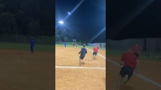 Kickball nice play 546 kickball sports league kick espn catch [upl. by Hedvig]