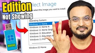 FIXED Can’t Select Windows 1110 Edition During Clean Installation Bootable amp Ventoy USB [upl. by Jarlen806]