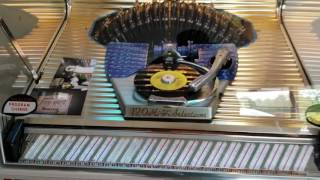 Johnny Cash  Get Rhythm Playing On A Rockola 1454 jukebox [upl. by Idrahs]