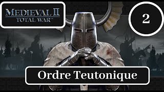 Medieval II TW Kingdoms  Ordre Teutonique  2 [upl. by Murielle]