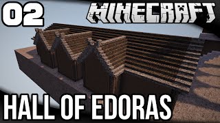 Lets Build the Hall of Edoras  Ep 2 Lower Side [upl. by Enimrej]