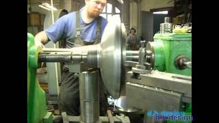 Metalldrücken  Metal Spinning  Made in Germany  Part 2 [upl. by Cline]