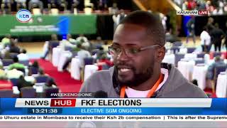 The FKF elections take place at the Kasarani Stadium [upl. by Kuster]