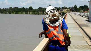 Sluice gates opened at Vaal Dam [upl. by Saxen]