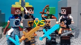 Lego Minecraft The Walls  Faceoff [upl. by Philemon]