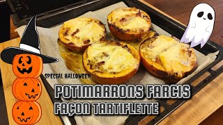 POTIMARRONS FARCIS FAÇON TARTIFLETTE 🎃 [upl. by Dirtsa261]