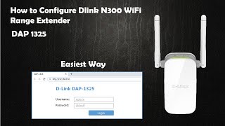 How to setup Dlink wifi range extender ॥ Dlink N300 wifi range extender ॥ configuring dlink extender [upl. by Eicarg]