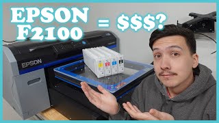 How Much Does an Epson SureColor F2100 DirectToGarment DTG Printer Cost to Own in 2023 [upl. by Repard]