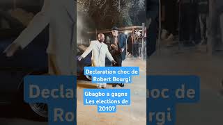 Quand Robert Bourgi declare que Gbagbo a Gagne les elections de 2010 en Cote dIvoire [upl. by Hpejsoj]