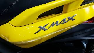 Yamaha XMAX 300 สีเหลือง ที่มีเฉพาะในอาเชียนเท่านั้น [upl. by Lotus]