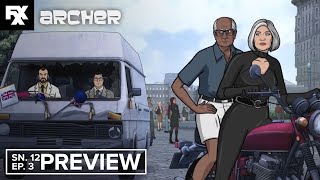 Archer  London Time  Season 12 Ep 3 Preview  FXX [upl. by Nai]