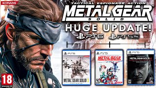 Konamis Metal Gear Solid™ 2024 Plans  MGS 1 Remake New Remasters Movie amp New Updates [upl. by Louisa]