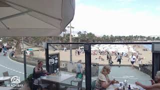 Webcam Lanzarote  Live Stream from the Beachbar in Costa Teguise [upl. by Neelrad]