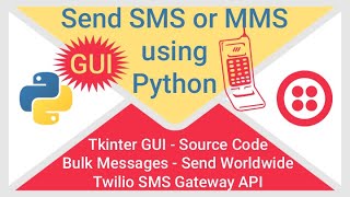 How to Send SMS Using Python  Twilio SMS API [upl. by Simonsen733]