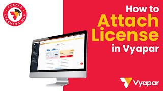 How to Attach License in Vyapar I Vyapar App me License kese attach kare I Desktop [upl. by Gitel217]