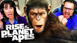 RISE OF THE PLANET OF THE APES 2011 MOVIE REACTION First Time Watching Full Movie Review [upl. by Nett]