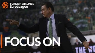 Focus on Rick Pitino Panathinaikos OPAP Athens [upl. by Annirak15]