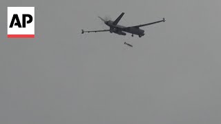 South Korea and the US hold their first livefire drone exercise [upl. by Ignacia]