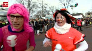 Samenvatting van de Rosenmontagoptocht in BargerCompascuum van 8 februari 2016 [upl. by Pasco]