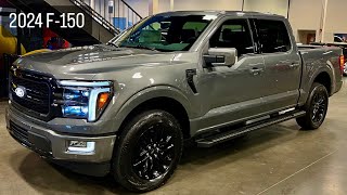 INSANE 2024 F150 Lariat New Ford Logo  Pro Access Tailgate ✅ [upl. by Saundra819]