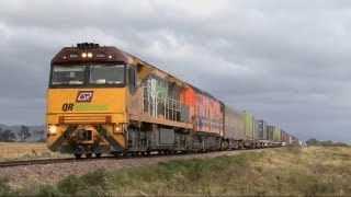 Railways of South Australia  Leigh Creek line and Pt Augusta to Pt Pirie [upl. by Alphonsine110]