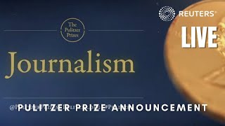 LIVE Winners of the annual Pulitzer Prizes are announced [upl. by Brunhilde]