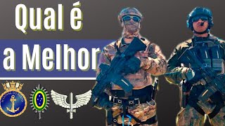 CARREIRA MILITAR Qual Força Armada Devo Servir  Marinha Exercito ou Aeronáutica GUIA COMPLETO [upl. by Fiester]