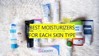 Best Moisturizers For Each Skin Type  How To Apply Moisturizer [upl. by Uoliram759]