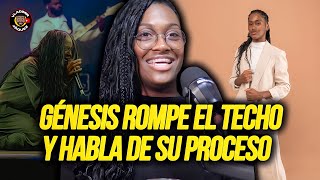 GENESIS COLON ROMPE EL TECHO EN EL ESTUDIO DE VLADIMIR JÁQUEZ HABLANDO DE SU PROCESO [upl. by Yart]