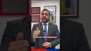 DEPUTADO LUIZ CLÁUDIO MARCOLINO FALA DA ESCALA 6X1 [upl. by Bert]