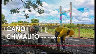 Obras en el caño Chimalito en Lorica Córdoba [upl. by Iram]