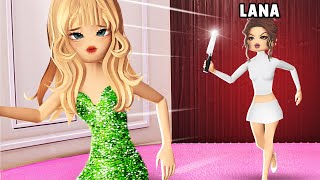 Playing As LANA to Troll My GIRLFRIEND in Dress to Impress [upl. by Homans]