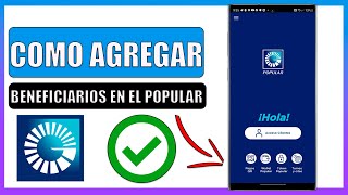 🔴Como agregar beneficiario banco popular desde mi celular [upl. by Neahs99]