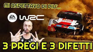 EA SPORTS WRC 23 3 PREGI E 3 DIFETTI 💥 MI ASPETTAVO DI PIU [upl. by Publia]