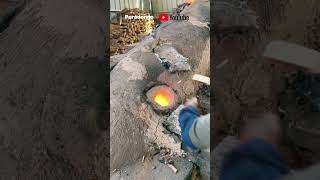 Traditional kiln firing process [upl. by Assillem]