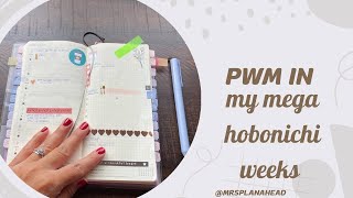 Plan with me in my hobonichi weeks [upl. by Anabella]