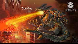 Obsidius sounds kaiju [upl. by Silenay]