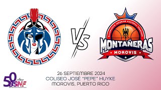 Atenienses de Manatí vs Montañeras de Morovis [upl. by Yragerg]