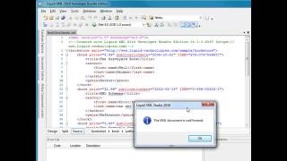 Validate XML using Liquid Studio [upl. by Kcirdnekal]