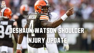 WILL DESHAUN WATSON BE READY BY TRAINING CAMP  The Daily Grossi [upl. by Aydne]