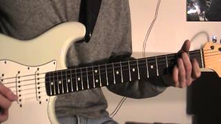 revolution beatles No Head Guitar Lesson  tutorial [upl. by Nivlen]