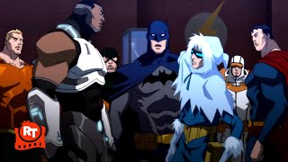 Justice League Flashpoint 2013  Justice League vs The Rogues Scene  Movieclips [upl. by Nairot164]