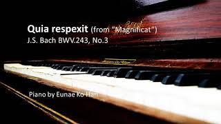 Quia respexit from “Magnificat” – JS Bach BWV243 No3 Piano Accompaniment [upl. by Arvid]