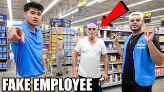 FAKE WALMART EMPLOYEE CHASED [upl. by Brander]