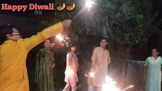 मौज मस्ती भरी Diwali 🧨🧨sarabisht3452 [upl. by Enilaf525]