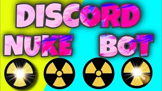 DISCORD NUKE BOT V3  REPLIT NO CODING [upl. by Bekki]