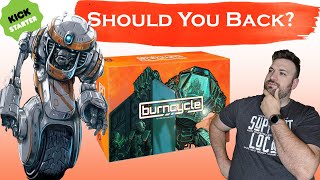 🔴 Burncycle The Board Game  Should You Back It Kickstarter Review [upl. by Aihsit]