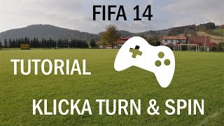 FIFA 14 CZ  Tutoriál na kličky  1  McGeady Spin [upl. by Jaymee7]