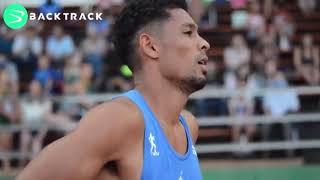 Wayde Van Niekerk wins 400m in 4589 [upl. by Demahum351]